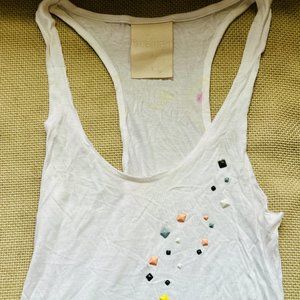 Trosman beaded tank, size 1 (xs/s)